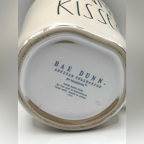 Rae Dunn by Magenta BUNNY KISSES Pearl Coffee Mug NWOT - Picture 6 of 7